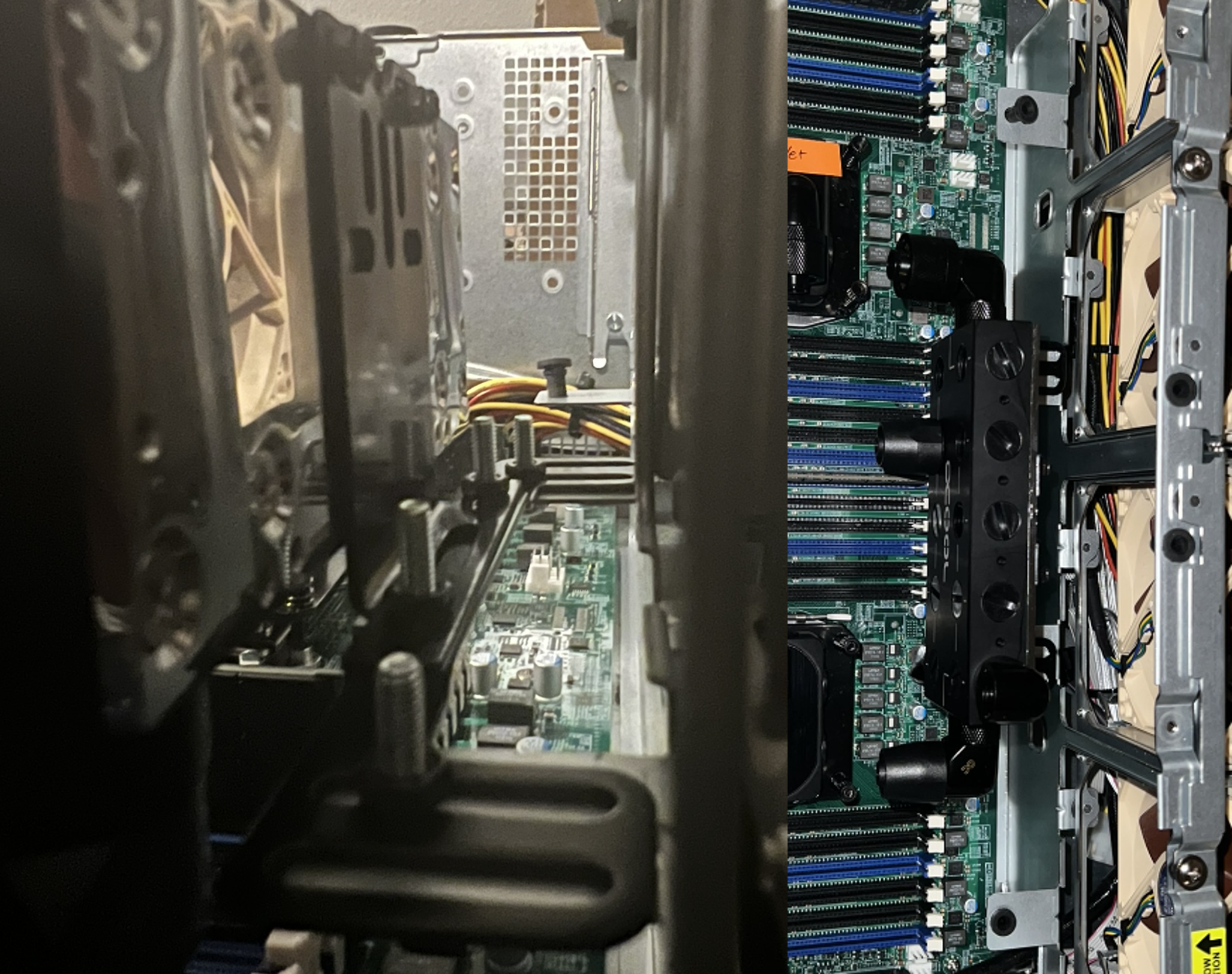 Distro Plate Mounting